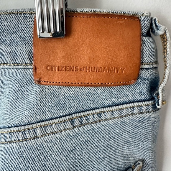 Sz 24 Aritzia CITIZENS OF HUMANITY Rocket Crop High Rise Skinny Jeans - Picture 7 of 11